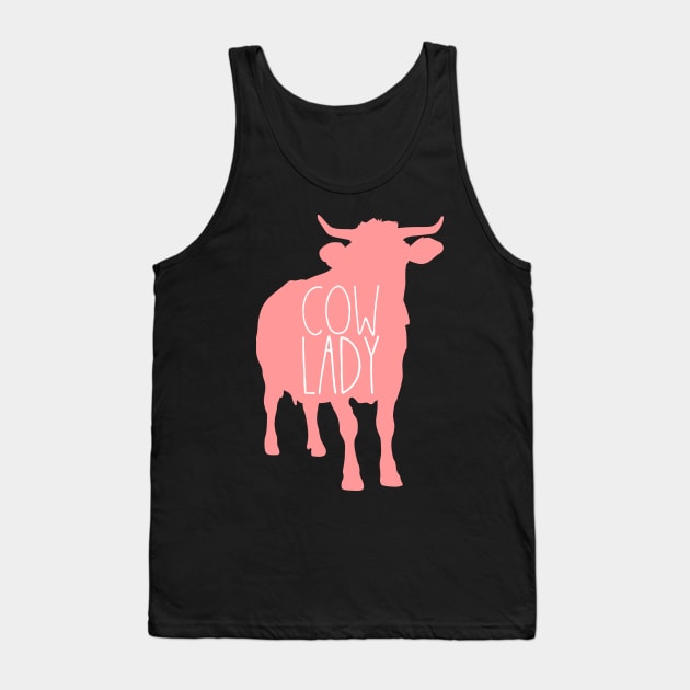 Cow Lady Tank Top by nordishland